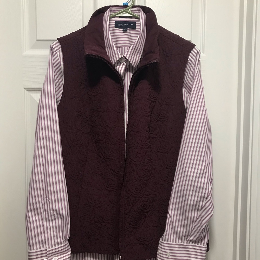 Blouse and vest